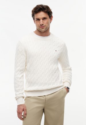 Tommy Hilfiger, ELEVATED ESSENTIALS - Jersey de punto - ivory petal