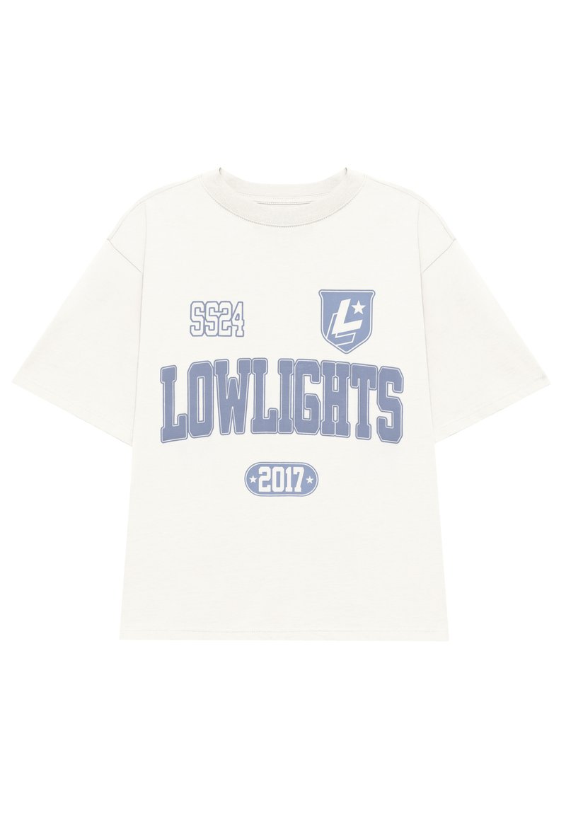 LOW LIGHTS STUDIOS® T-shirt print crème