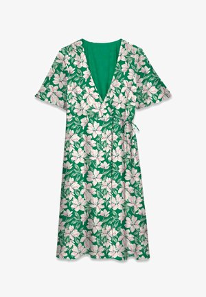 Vero Moda Curve, MEHRLAGIGES KLEID VMCZILLE MIDIKLEID - Nappali ruha - bosphorus