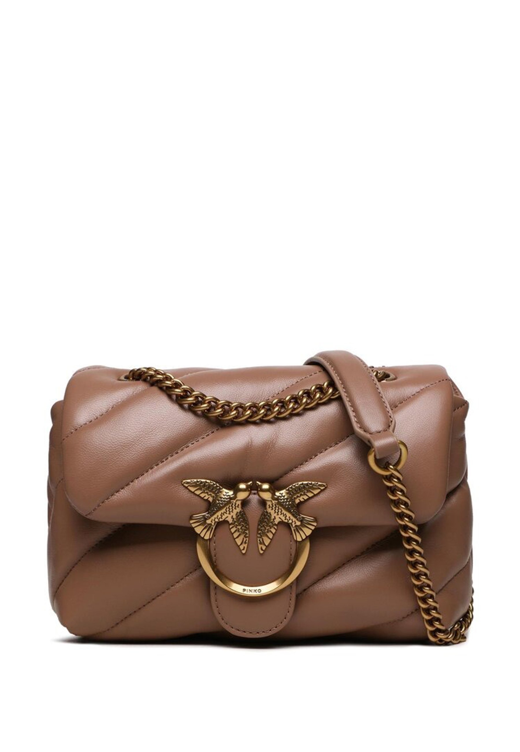 Pinko LOVE PUFF MINI Cross body bag biscotto zenzero-antique - Main Image