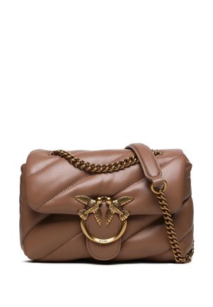 LOVE PUFF  - Borsa a tracolla - biscotto zenzero-antique gold