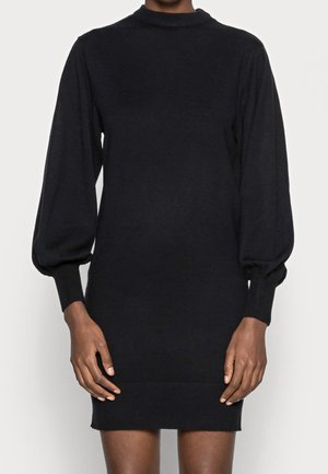 Gebreide jurk - black