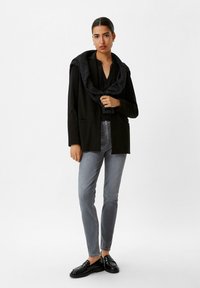 comma casual identity MIT WASCHUNG - Slim fit jeans - schiefergrau