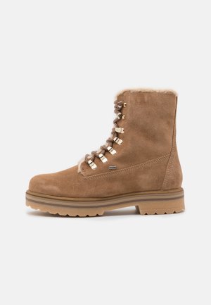 Bottines à plateau - beige