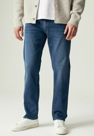 Next Authentic Stretch - Egyenes szárú farmer - blue