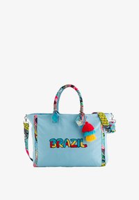 Unselected, light blue/multicolor