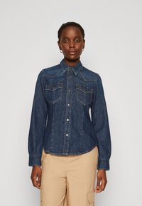 Diesel - Overhemdblouse - blue denim Miniatuurafbeelding 1