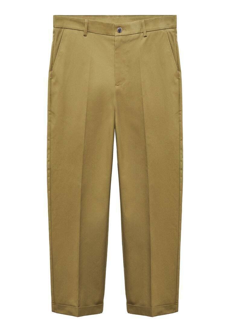 Mango Chino olijfgroen