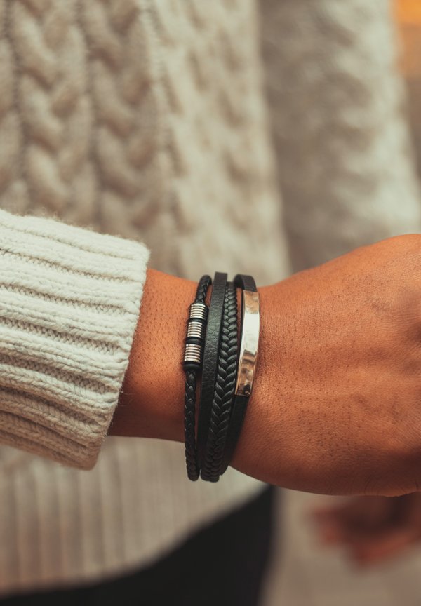 BRAVE - Armband - silberfarben