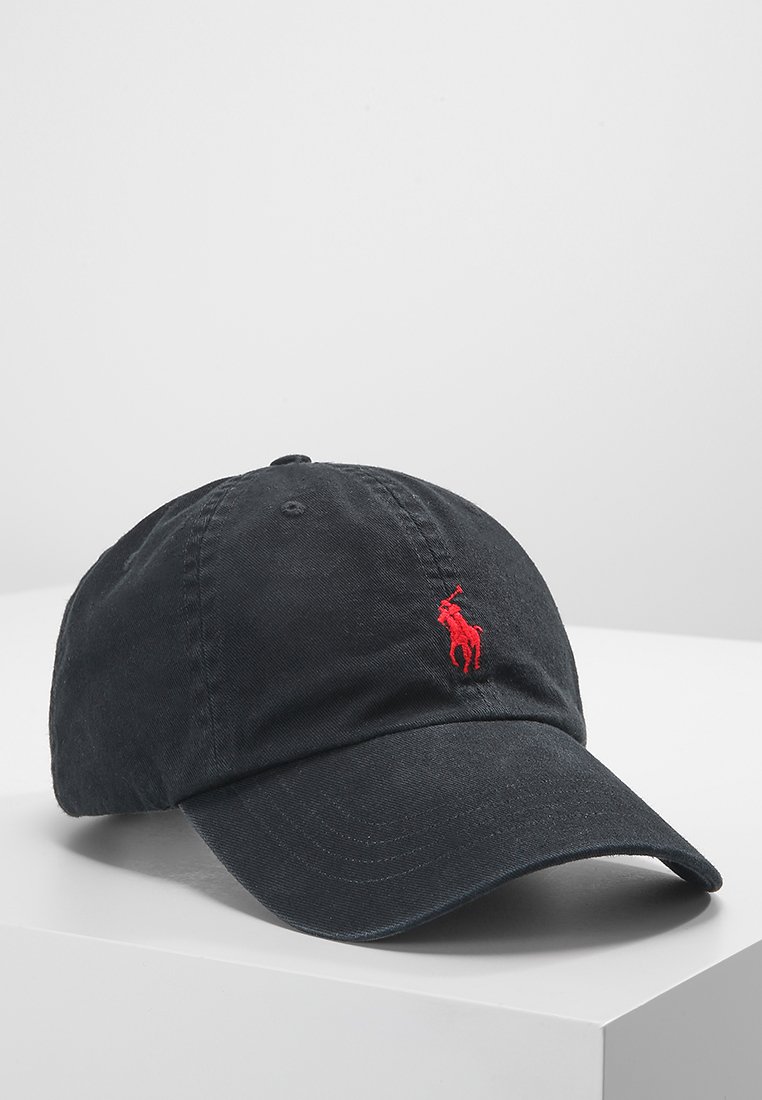 Ralph Lauren COTTON BASEBALL - Pet - black/zwart - Zalando.nl