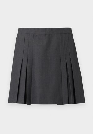 ONLY, ONLMARION PLEAT SKIRT  - Minijupe - dark grey melange