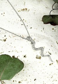 Sofia Milani SNAKE - Halsband - silver coloured
