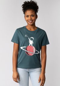 watapparel ASTRONAUT SAYS HI - T-Shirt print - stargazer