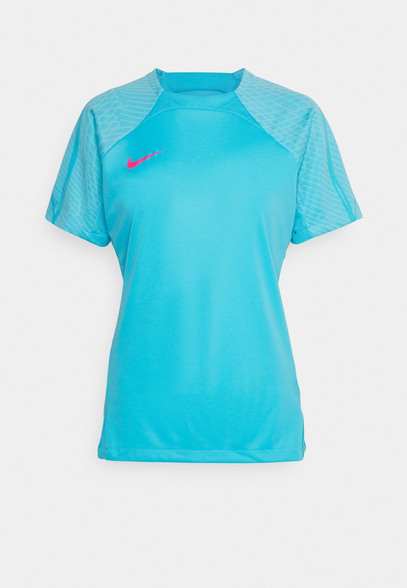 hot pink and blue nike shirt