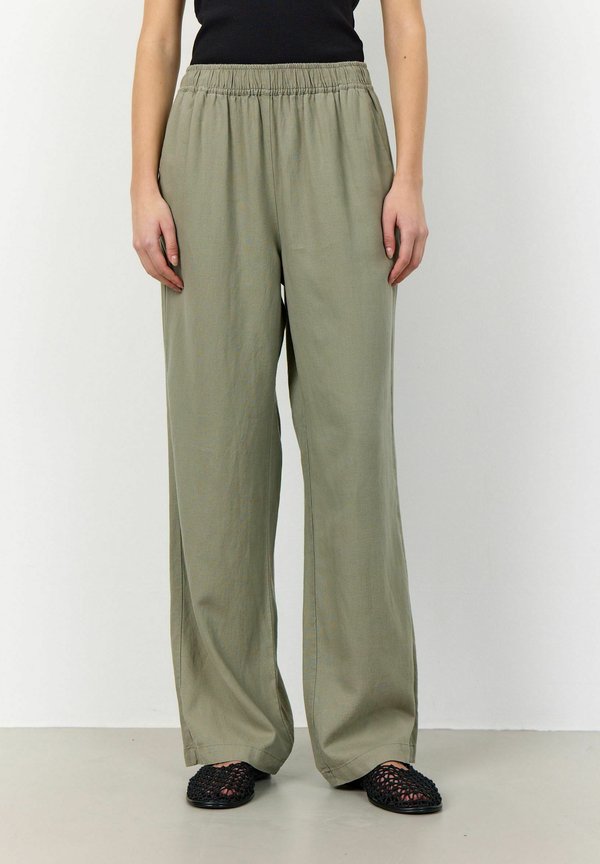 LR-NAJA 7 - Stoffhose - dark moss