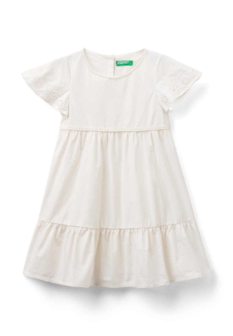 United Colors of Benetton Jurk wit United Colors of Benetton Jurk wit