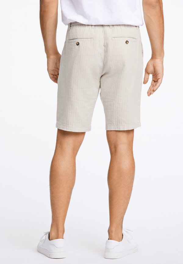 HERRINGBONE - Shorts - lt stone4