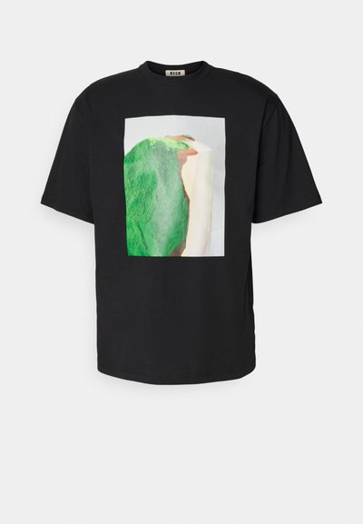 MSGM T-shirts print - black