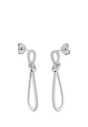 JOBO, JOBO OHRSTECKER SCHLEIFE - Earrings - silver-coloured