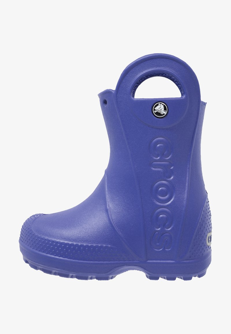 Crocs - HANDLE IT RAIN BOOT KIDS - Bottes en caoutchouc - cerulean blue, Agrandir