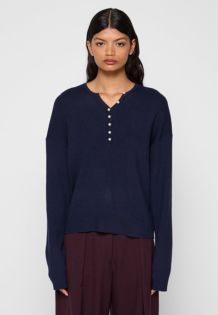 dreimaster Trui donkerblauw