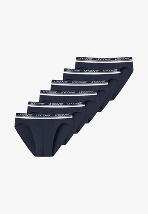 uncover by Schiesser 6-PACK granatowy