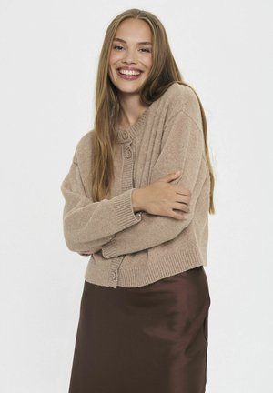 Cardigan - sepia rose melange
