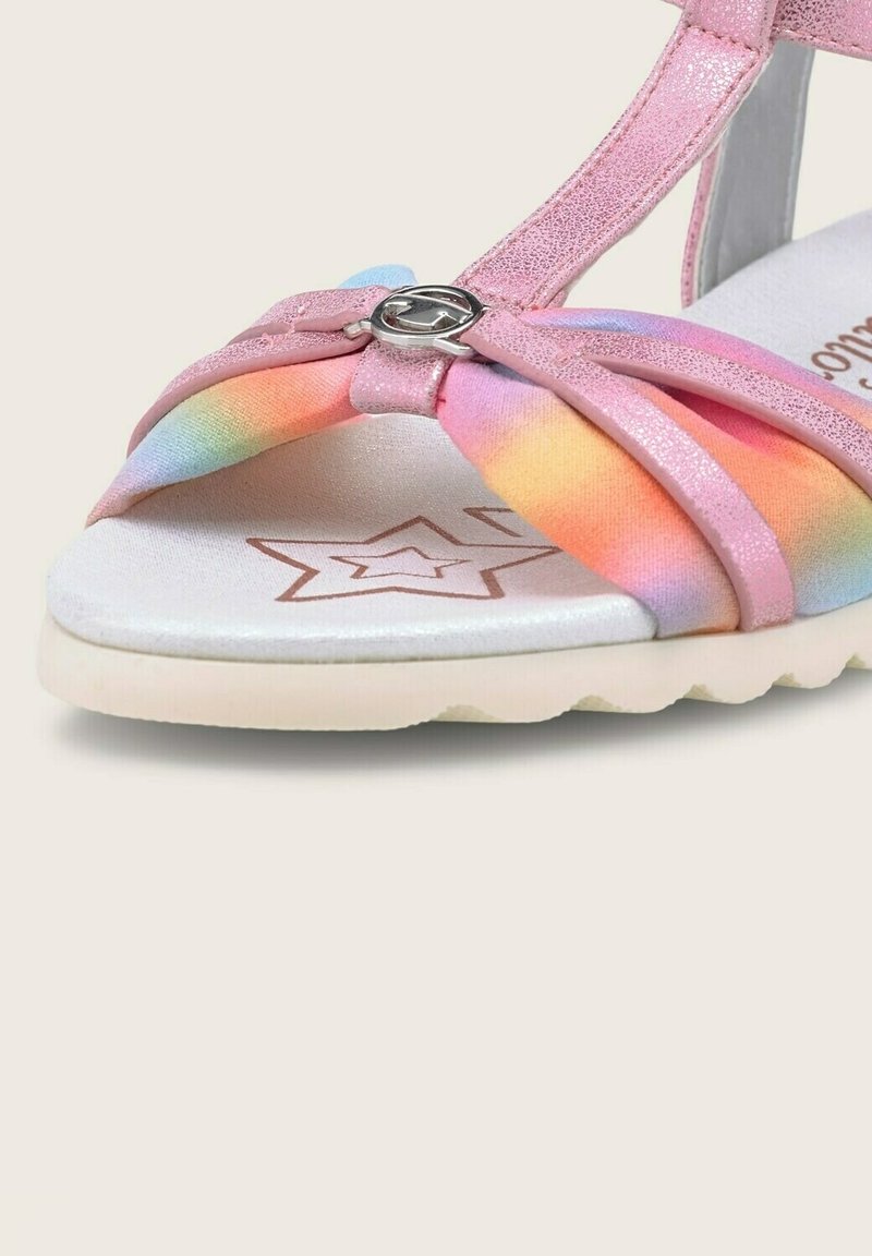 Kinder Riemchensandalen | TOM TAILOR MIT GLITZER Riemensandalette rainbow/mehrfarbig - RF64383 Kinder Riemchensandalen | TOM TAILOR MIT GLITZER Riemensandalette rainbow/mehrfarbig - RF64383