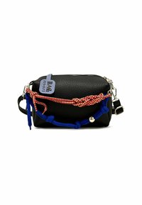Bagmori MINI SHOULDER BAG WITH CHARM DETAIL - Taška cez plece - black