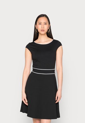Sukienka z dżerseju - black/white