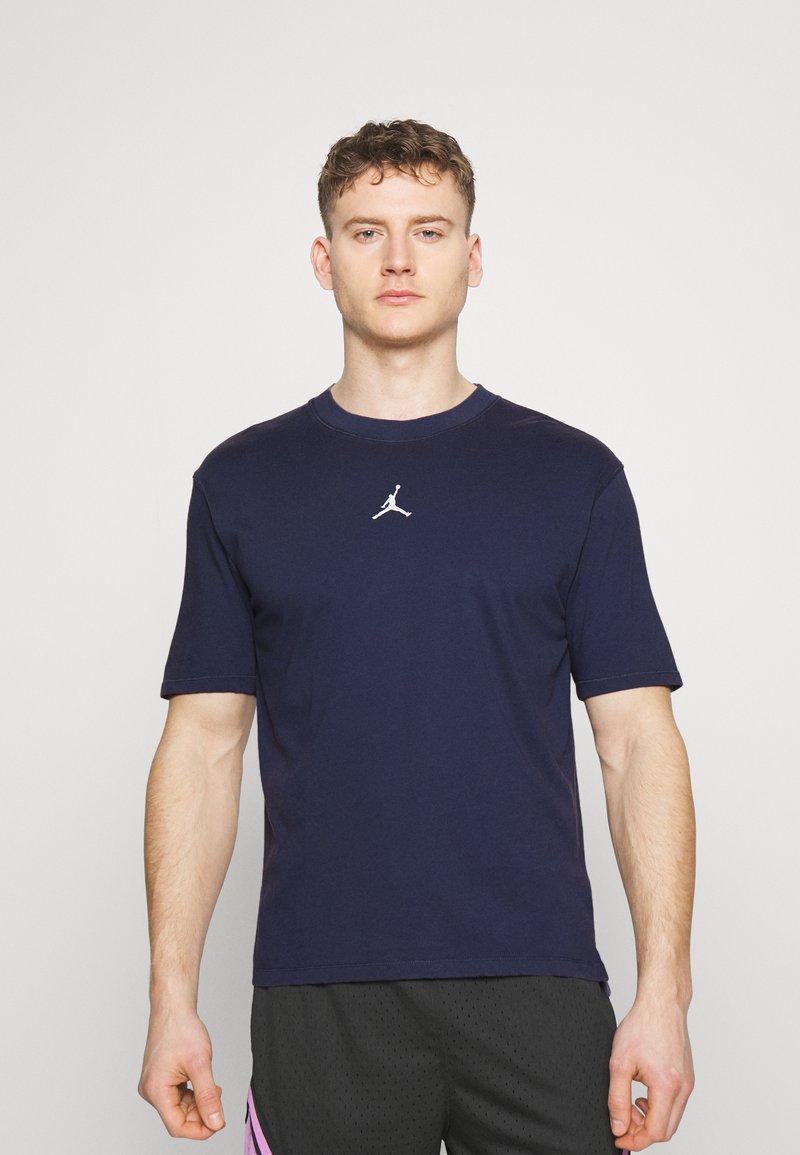 Jordan TOP Sports Tshirt midnight navy/white/dark blue Zalando.co.uk
