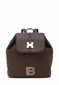 Laura Biagiotti Marrone PVC Women Handbag