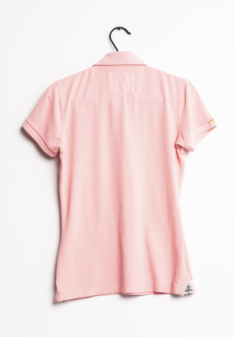 Superdry Co Polo shirt pink (Pre-owned) Zalando