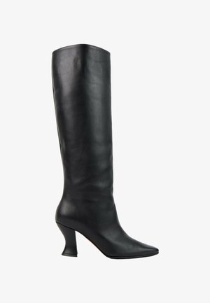 Bottega Veneta, Bottes à talons hauts - black
