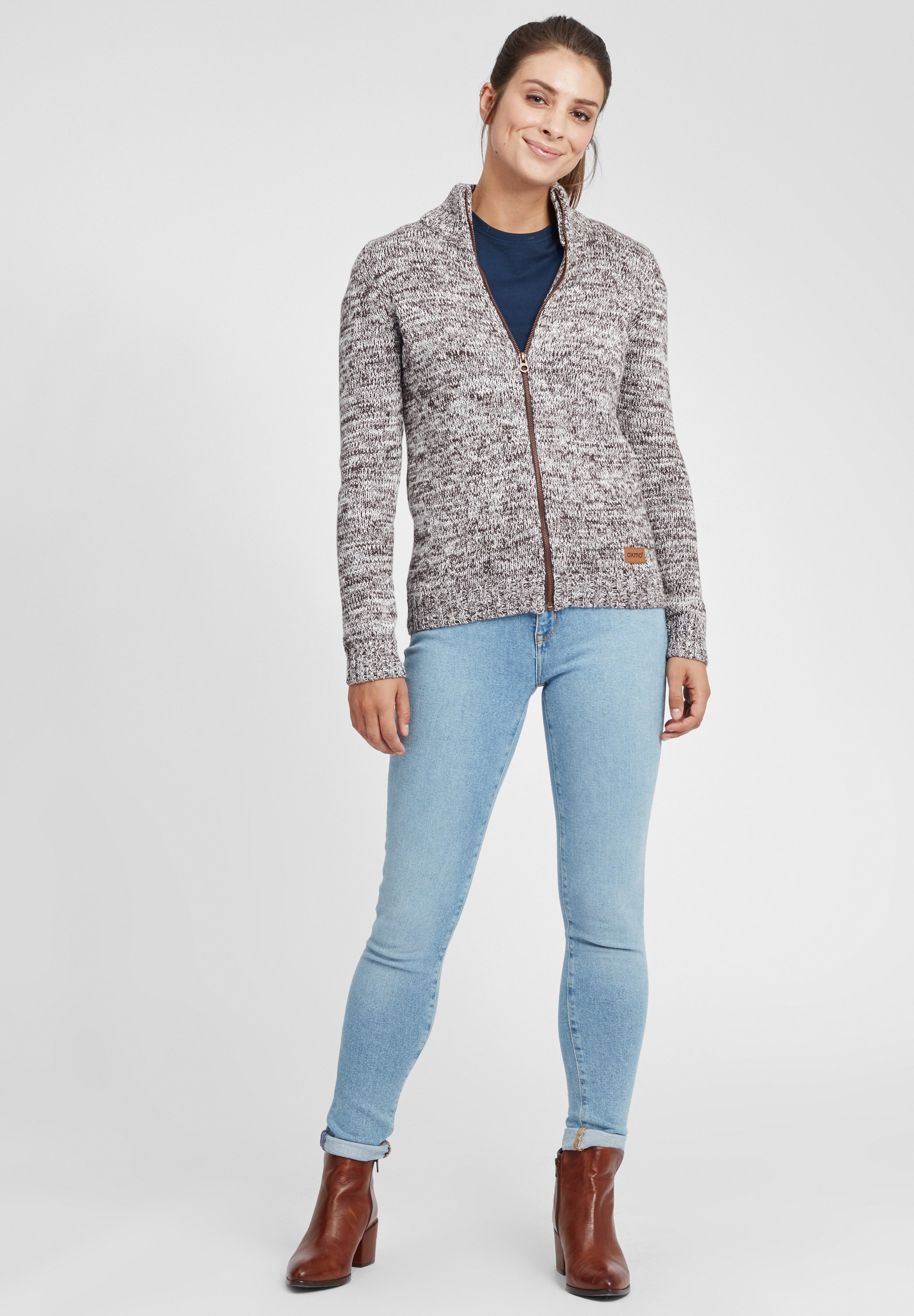 売れ筋商品|||オックスモ ニット&セーター レディース アウター OXPhenix - Cardigan - coffee bea オックスモ レディース ニット&セーター アウター OXPhenix