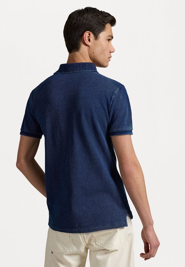 SLIM FIT MESH POLO SHIRT - Polo shirt - dark indigo4