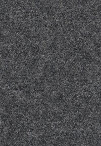 Grau gefühltes Material mit strukturierter Oberfläche, in das feine weiße und graue Fasern eingewoben sind, die ein einheitliches und weiches Erscheinungsbild erzeugen.