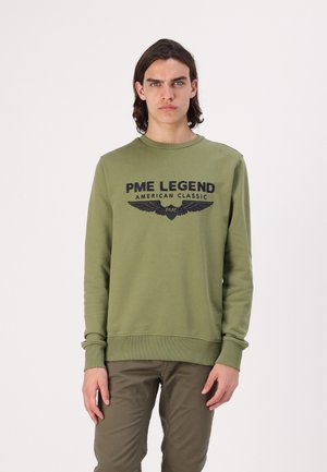 AMERICAN CLASSIC LOGO - Sweater - loden green