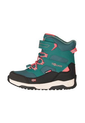 LOFOTEN - Snowboot/Winterstiefel - dusty teal black coral pink