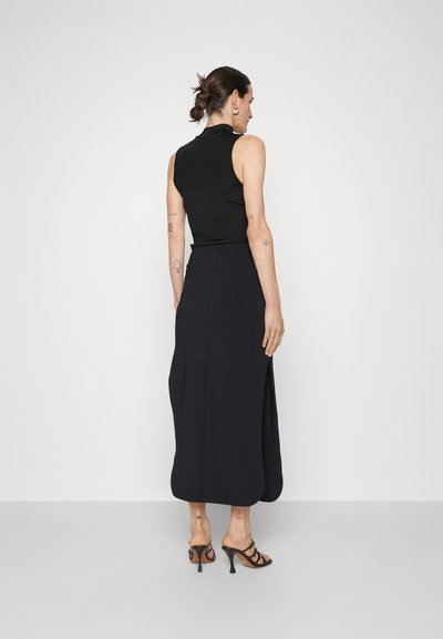 A.W.A.K.E. MODE SKIRT WITH FRAME INSERT - Μάξι φούστα - black