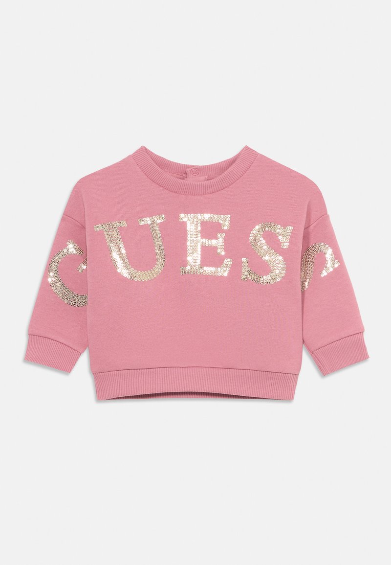 Guess BABY TODDLER KIDS ACTIVE - Sweatshirt - vintage blush