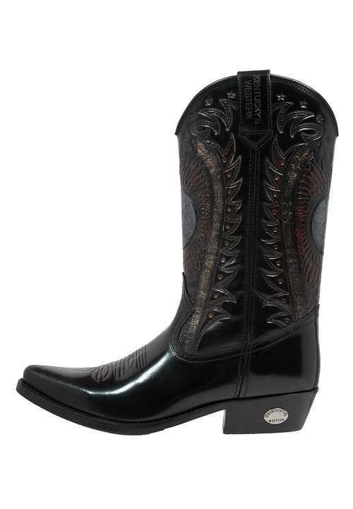 Bottes Harley-Davidson Vintage Années 90 - Taille 40, Cuir Noir, Occasion Ressemelées