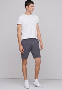 Next STRAIGHT FIT STRETCH - Short - mottled grey