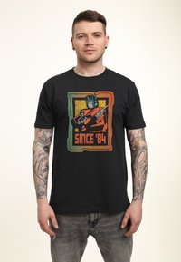 Henry Tiger TRANFORMERS SINCE 84 - Triko s potiskem - black