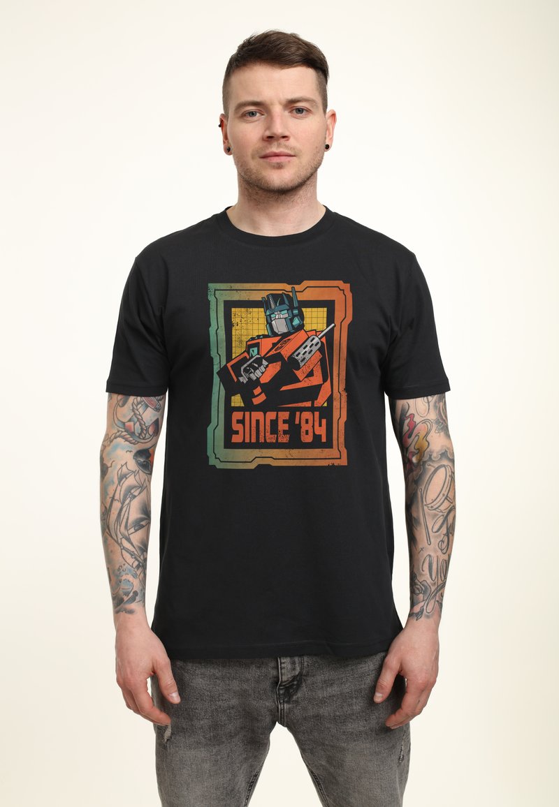 Henry Tiger TRANFORMERS SINCE 84 - Triko s potiskem - black