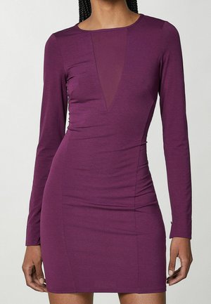 Etuikleid - purple