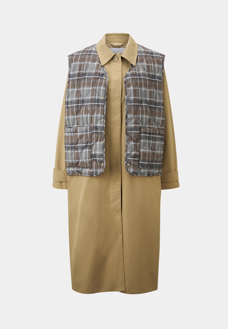 Samsøe Samsøe Trenchcoat olijfgroen