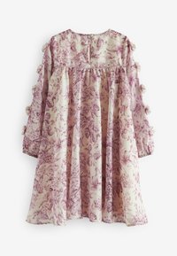 Laura Ashley HELEDD BLOOMS 3D FLOWER- REGULAR FIT - Freizeitkleid - ecru pink