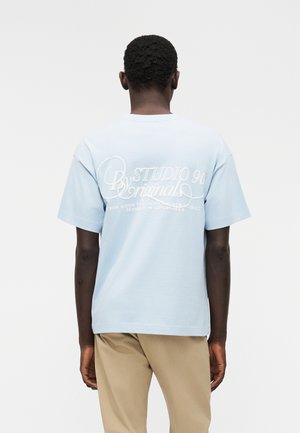 JORNIAGARA TEE CREW NECK - Μπλουζάκι με στάμπα - blue