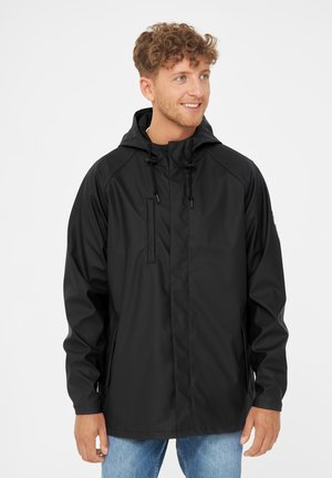 PLAIN - Regenjacke / wasserabweisende Jacke - jet black